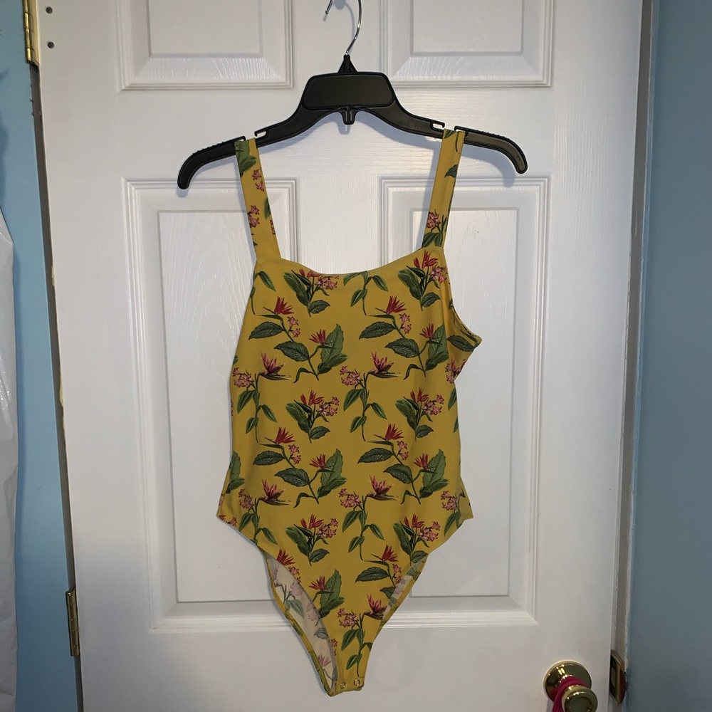 leotard flower top